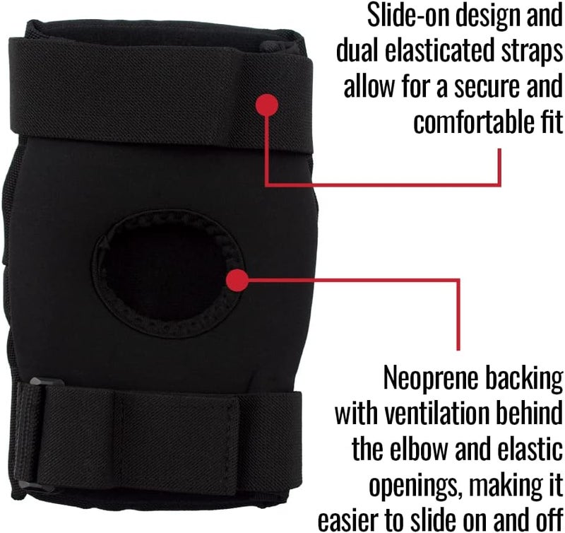 Bont Adult Elbow Skate Pads Protection for Roller Derby, Roller Skate, Park Skate, Ice Skate, Skateboard, Scooter - Image 3